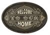 Metal skilt Welcome To Our Home 50x35cm